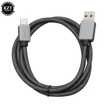 0,2 м 1 м 1,5 м 3mS8 USB3.1 плетеный рыболовный сетевой кабель для передачи данных Type-C к USB3.0 зарядный кабель для смартфона кабель для быстрой зарядки данных