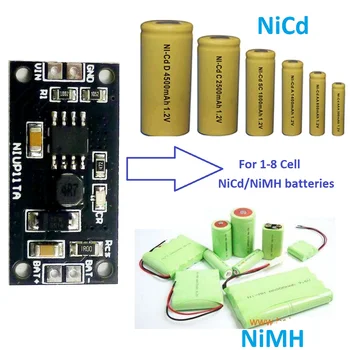 1-8-ядерный модуль зарядного устройства 1.2В 2.4 в 3.6 в 4.8 в 6 в 7.2 в 8.4 в 9.6 В ni-mh ni-cd-аккумулятора