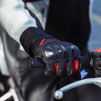 1 комплект летних перчаток для мотокросса M, L, Xl, Xxl, дышащие перчатки для верховой езды на открытом воздухе, защищающие от падения и скольжения, с полными пальцами