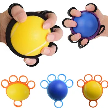 1 шт Массаж с мячом для захвата пальцев Реабилитационные тренировки Мяч для упражнений для пожилых людей Сила пальцев рук Круговое устройство для захвата