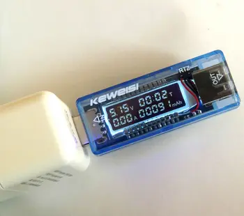 10шт USB детектор Вольт Ток Напряжение Доктор Зарядное устройство Тестер емкости Вольтметр Амперметр Блок питания Подключи и играй