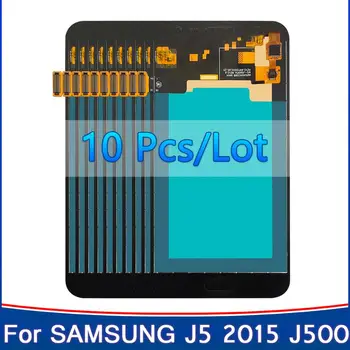 10шт Копия-Oled ЖК-дисплей Для Samsung Galaxy J5 2015 J500 ЖК-дисплей + Сенсорный Экран ЖК-Дигитайзер В Сборе SM-J500FN J500M Замена