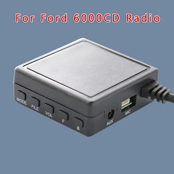 12Pin Автомобильный AUX USB Аудио Bluetooth Кабель-адаптер Микрофон Для Ford Для Mondeo Для C-Max Для Fiesta Для Fusion Для Transit Acces