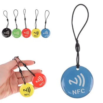 1шт 35 мм NFC-Метки С Этикеткой Ntag213 13,56 МГц Смарт-Карта Для Всех Телефонов С поддержкой NFC Смарт-Визитная Карточка NFC
