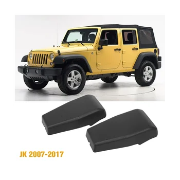 2 шт. Украшение крышки петли для задней двери автомобиля Jeep Wrangler JK 2007-2017