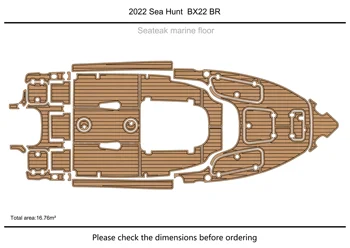 2022 SEA HUNT BX 22 BR Платформа для плавания в кокпите 1/4 