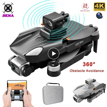 2022 Новый K90 Max GPS Дрон 360-Градусный Лазерный Обход Препятствий 4K HD Камера Аэрофотосъемки Бесщеточный RC Квадрокоптер Vs L900