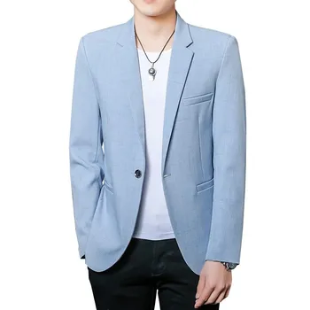 2023 Новый повседневный молодежный модный приталенный костюм мужской костюм пальто корейская версия планктона красивый весенне-осенний маленький костюм топ