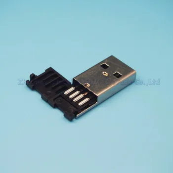 25 шт. штекерный разъем USB-A Складной штекерный разъем USB
