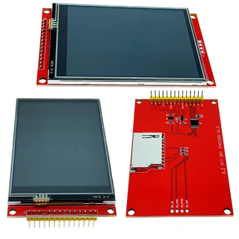 3,2-дюймовый Модуль 14P 65K SPI TFT LCD-экрана с сенсорной панелью ILI9341 Drive IC 320 (RGB) * 240