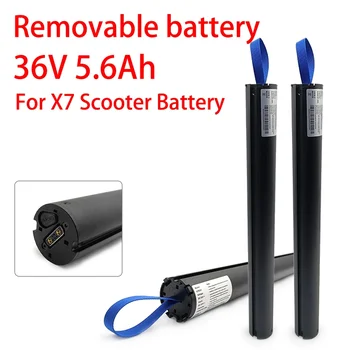 36V 5.2 / 6.4 / 7AH Литиевая аккумуляторная батарея для электрического скутера X7 из углеродного волокна, аксессуары для аккумуляторов из углеродного волокна