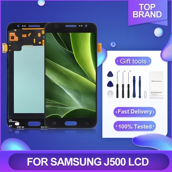 5,0-дюймовый дисплей J5 2015 для Samsung Galaxy J500, замена сенсорного жк-экрана, дигитайзер, Сборка J5 J500F, Ремонт с помощью инструментов