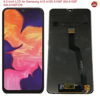 5 ШТ. ЖК-дисплей Для Samsung Galaxy A10 ЖК-дисплей Экран дисплея Сенсорная Панель Планшета Для Samsung A10 A105 A105F SM-A105F ЖК-дисплей Дисплей