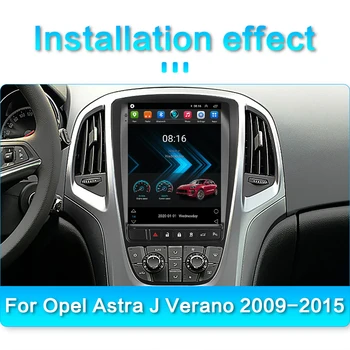 Android 10 Carplay Автомобильный Мультимедийный Радиоплеер Для Opel Astra J Verano 2009 2010 2011-2015 Gps 2din Стерео Видео Для Tesla style