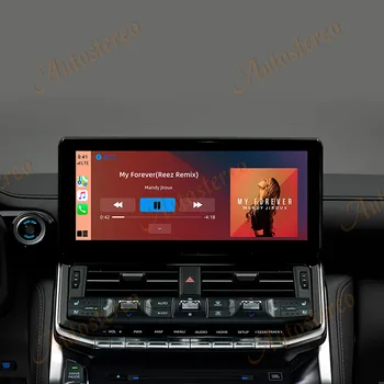 Android10 6 + 128 Для Toyota Land Cruiser LC300 2021 2022 Большой Экран Автомобиля GPS Навигация Мультимедийный Плеер Головное Устройство Авто Стерео IPS