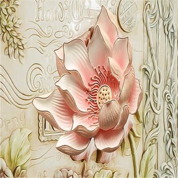 beibehang 3d художественная фреска HD белая роза мраморный рельефный эффект покрытия Домашнего Декора Современная Настенная Живопись Для Гостиной обои