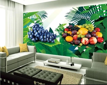 beibehang фотообои из папье-маше 3d на заказ большие фруктовые фотообои hd с изображением телевизора, кровати, обоев для гостиной duvar kagit