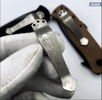 Benchmade ZT Складной нож EDC Titanium DIY Аксессуары для карманного заднего зажима