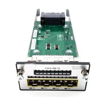 C3KX-NM-1G Плата модуля расширения SFP Gigabit с 4 оптическими портами для коммутаторов серии 3550X/3560X