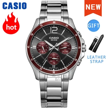 Casio watch наручные часы мужские лучший бренд класса люкс кварцевые часы 50 м Водонепроницаемые мужские часы Спортивные военные часы relogio masculino