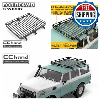 CChand багажник на крышу из нержавеющей стали для игрушечного радиоуправляемого автомобиля RC4WD FJ55
