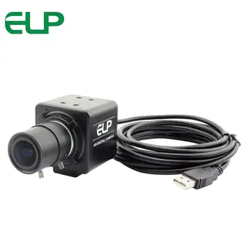ELP VGA usb камера MJPEG 60 кадров в секунду 640X480 UVC Веб-камера Android Linux Windows Mac CS Крепление объектива 2,8-12 мм Мини-Кейс USB Камера