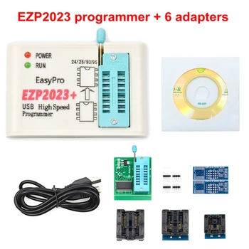 EZP2023 Высокоскоростной USB SPI ФЛЭШ-программатор Белый Программатор Поддержка Компилятора EZP2023 24/25/93/95 EEPROM 25 Flash Bios Чип