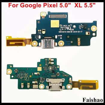 FaiShao USB Порт для зарядки Разъем Док-станция Плата для зарядки с микрофоном Гибкий кабель для замены Google Pixel 5.0 