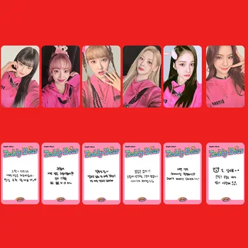 Kpop Idol 6 шт./компл. Lomo Cards STAYC TEDDYBEAR FUN Фотокарточки Фотокарточка Открытка для коллекции фанатов