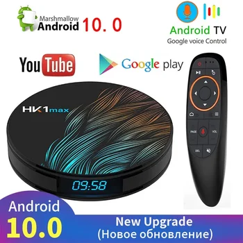 MAX Smart TV Box Android 10.0 RK3318 4 ГБ ОЗУ 128 ГБ ПЗУ 4K WiFi Медиаплеер Android 10 TV BOX Youtube телеприставка 4G 32G 64G