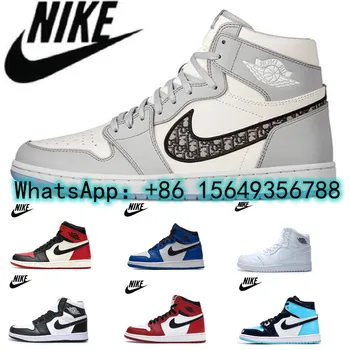riginal 2020 Новый Nike Air Jordan 1 High OG TS SP Мужская обувь Кроссовки для занятий спортом на открытом воздухе Кроссовки для бега с перевернутым логотипом