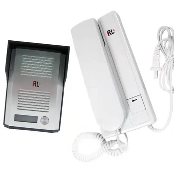 RL-3206B Домофон для домашней безопасности в квартире, звуковой дверной звонок, функция разблокировки 2-проводной системы внутренней связи