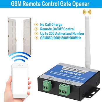 RTU5024 GSM Реле Открывания Ворот Дистанционные Переключатели Программируемый Беспроводной Открыватель Доступа К Двери 850/900/1800/1900 МГц для Домашней Безопасности