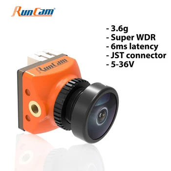 RunCam Racer Nano 2 FPV Водонепроницаемая камера CMOS OSD 1000TVL Super WDR с низкой задержкой 6 мс Управление жестами для гоночного Дрона