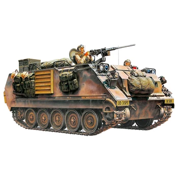 Tamiya 35265 1/35 бронетранспортера США M113A2, версия для сборки танков в пустыне, Наборы для взрослых, коллекция DIY