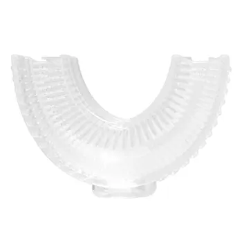 U-образная зубная щетка с мягкими силиконовыми насадками на 360 градусов для детской зубной щетки Портативный Инструмент для массажа зубов
