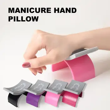 U-образная подушка для дизайна ногтей Инструменты для ногтей Оборудование для маникюра Держатель для подлокотников для рук Моющиеся мягкие силиконовые подставки для ногтей Подставка для ладоней