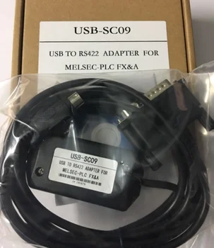 USB-SC09 с big head FX и линией программирования серийного ПЛК, линией передачи данных, линией загрузки