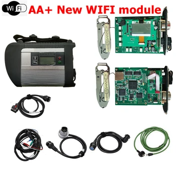 V2023.09 AA + Новый полночиповый модуль Wi-Fi MB Star C4 Диагностический инструмент с Wi-Fi