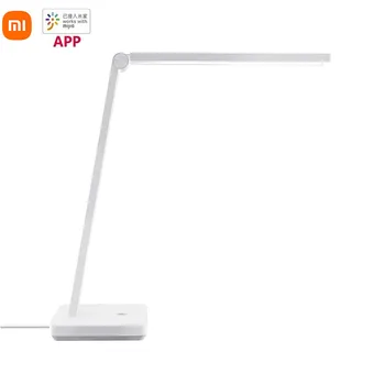 Xiaomi Mijia Smart Table Lamp Lite Интеллектуальная Mi LED Настольная Лампа Для Защиты глаз 4000K 600lm Затемняющий Настольный Светильник Night Mihome APP