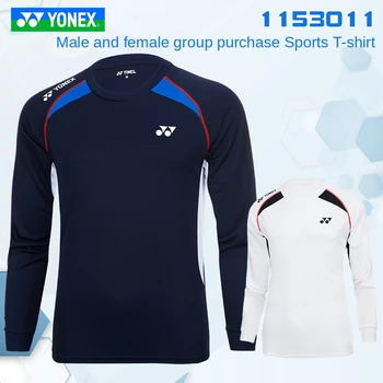 YONEX sport Джерси спортивная одежда спортивная одежда одежда для бадминтона с длинным рукавом для мужчин и женщин 2021 115301