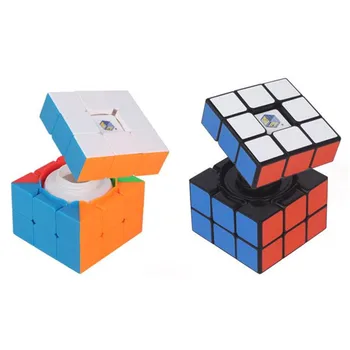 YUXIN Профессиональная Шкатулка с Сокровищами 3x3x3 Magic Cube Скоростная Головоломка 3x3 Surprise Cube Развивающие Игрушки Подарки 66 мм