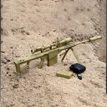 Zy8015 M82a1 Снайперская Винтовка Песочного цвета Пластиковая Модель В масштабе 1: 6 Солдаты Сцена Аксессуары Для Оружия Реквизит F Фигурка В наличии