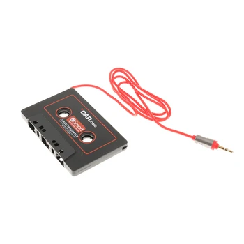 Автомобильный кассетный адаптер 0, музыкальный конвертер для сенсорного устройства, черный