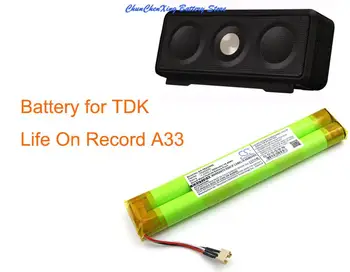 Аккумулятор OrangYu емкостью 2000 мАч для TDK Life On Record A33
