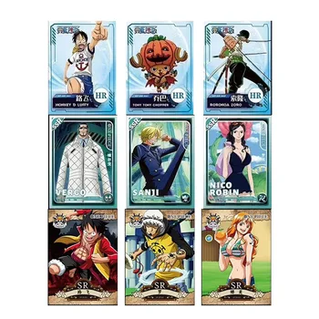 Аниме One Piece Санджи Ророноа Зоро Старший Ssr Hr Коллекция Карточных Игр Редкие Карты Детские Игрушки Подарки-Сюрпризы Для Мальчиков На День Рождения