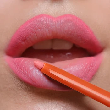 Бархатная матовая подводка для губ Карандаш телесного розового цвета, водостойкий, стойкий, естественный контур губ, Ровная Мягкая помада, ручка для макияжа