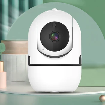 Беспроводная IP-камера Wifi 360 1080P Камера видеонаблюдения Мини-камера видеонаблюдения для домашних животных Радионяня Камера безопасности умного дома в помещении