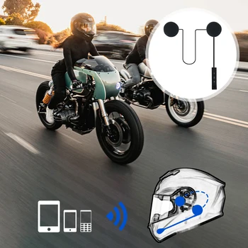 Беспроводные наушники для верховой езды BT5.0 Маленькие Bluetooth-наушники USB-зарядка с наушником для езды на мотоцикле для занятий спортом на открытом воздухе