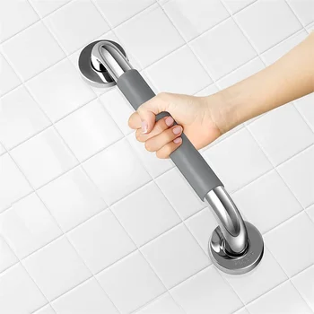 Вспомогательная ручка для балансировки Настенная Противоскользящая опора Защитная планка для душа из нержавеющей стали для оборудования ванной комнаты